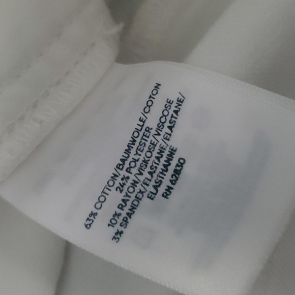 Lands' End Jeans Womens Size 2 White Pants - Picture 7 of 12